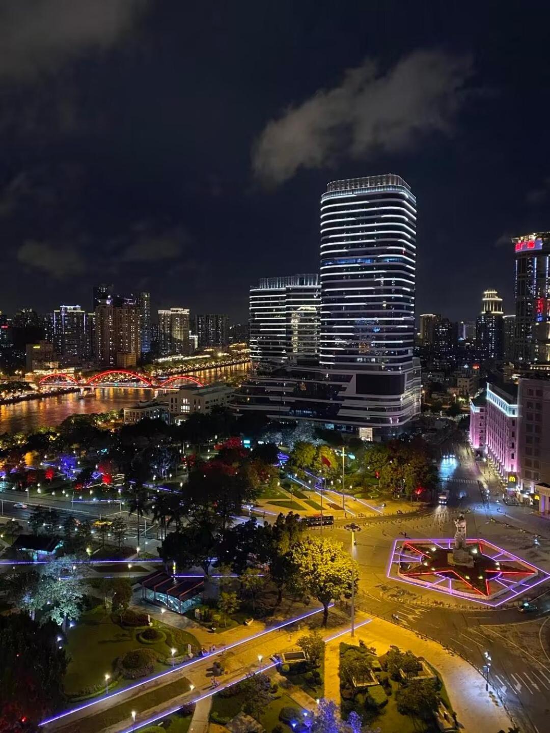Waifiden Guangzhou Haizhu Square Wanyi Apartment 외부 사진