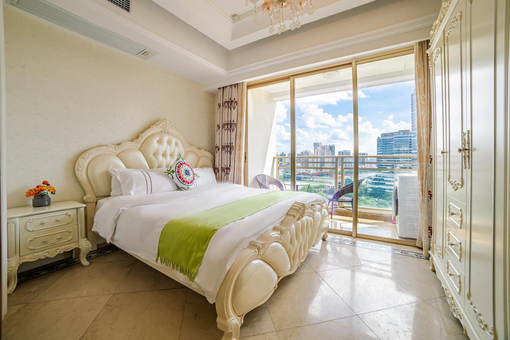 Waifiden Guangzhou Haizhu Square Wanyi Apartment 외부 사진