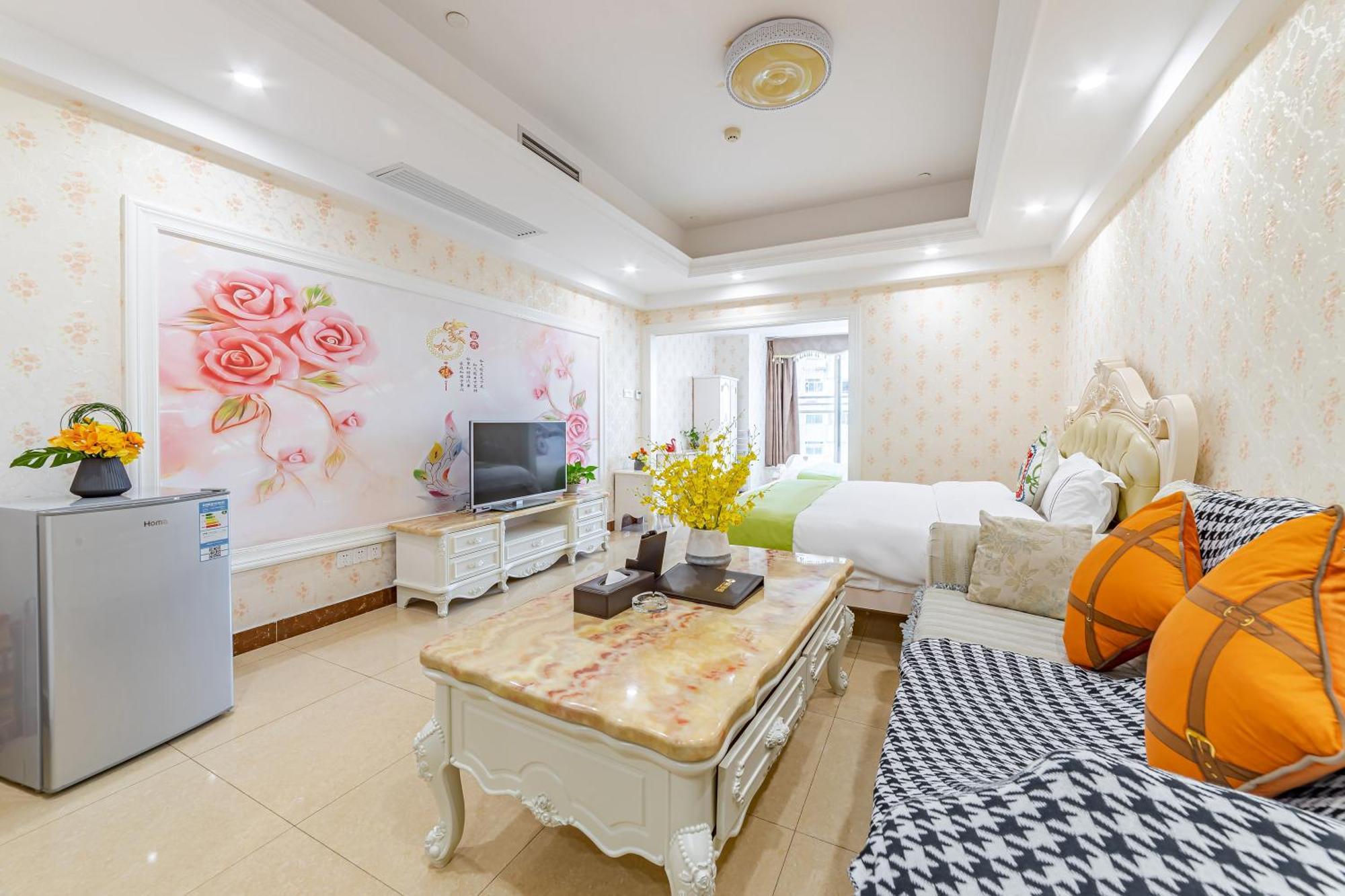 Waifiden Guangzhou Haizhu Square Wanyi Apartment 외부 사진