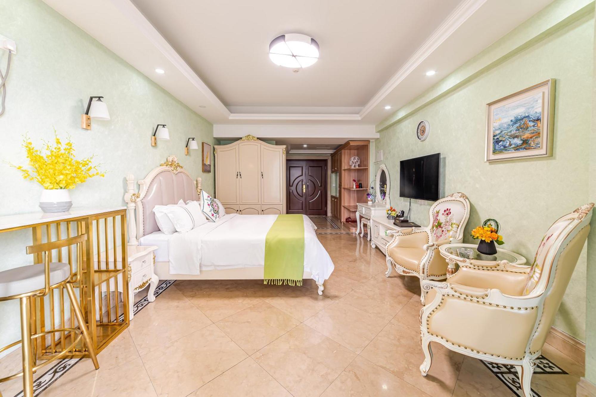 Waifiden Guangzhou Haizhu Square Wanyi Apartment 외부 사진