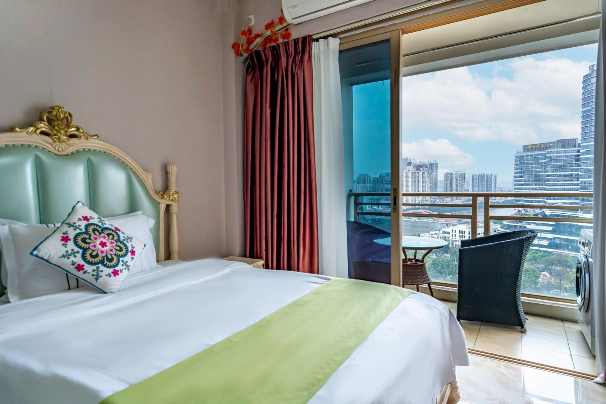 Waifiden Guangzhou Haizhu Square Wanyi Apartment 외부 사진