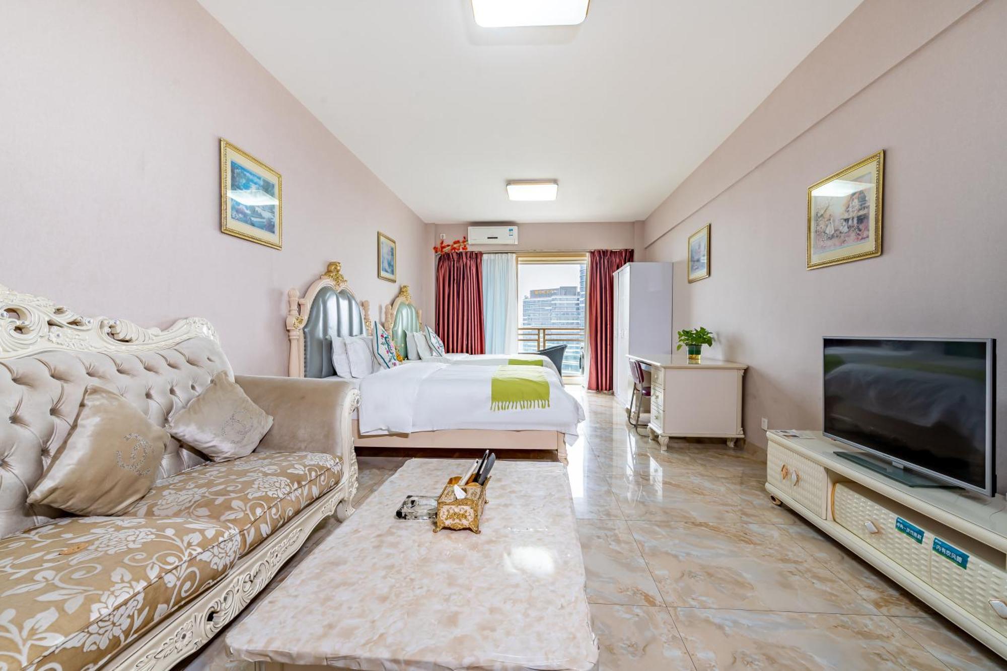 Waifiden Guangzhou Haizhu Square Wanyi Apartment 외부 사진