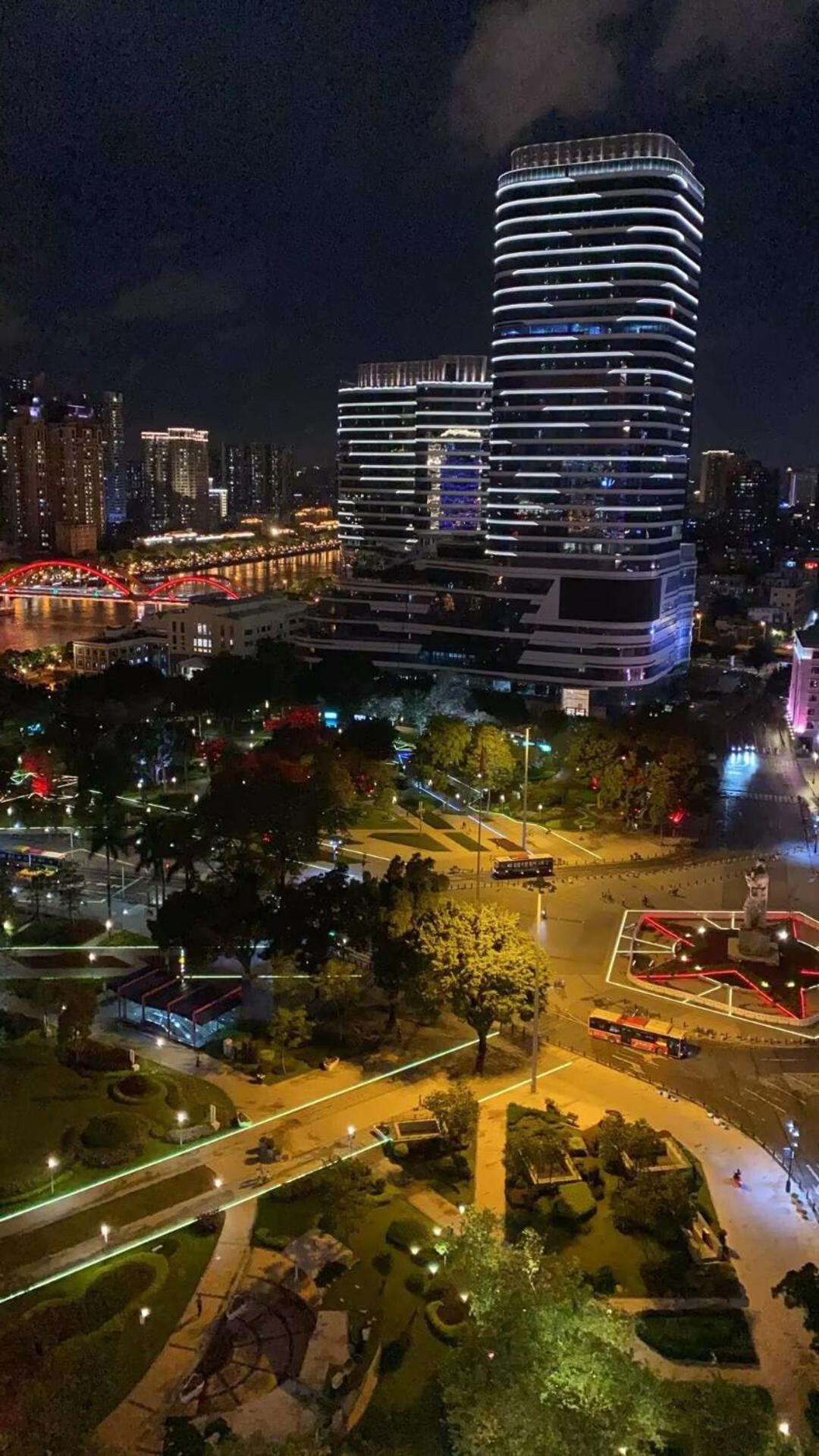 Waifiden Guangzhou Haizhu Square Wanyi Apartment 외부 사진