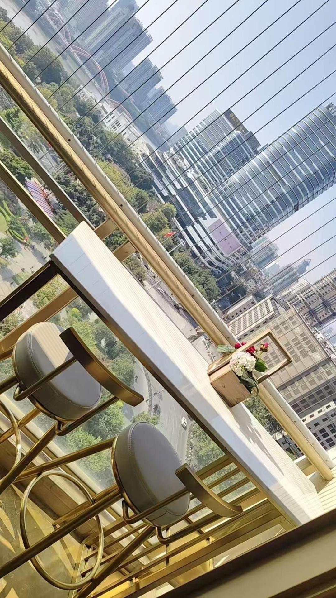 Waifiden Guangzhou Haizhu Square Wanyi Apartment 외부 사진